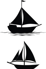 sailing ship vector illustration