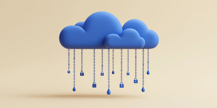 Cloud computing technology internet storage network with technology background. Data information on cloud to backup storage internet data Concept.