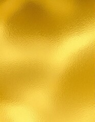 A luxurious gold foil texture background featuring a rich, shimmering surface with intricate patterns and subtle variations in hue, perfect for elegant designs.