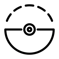 Design and Development. Precision vector icon illustration