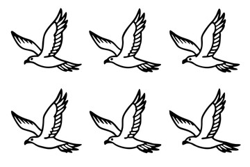 Minimalist Osprey Vector Pack