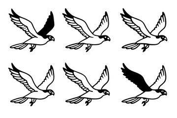 Minimalist Osprey Vector Pack