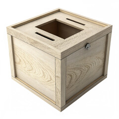 Rustic Wooden Tissue Box