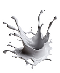 Milk splash, creamy texture, white liquid