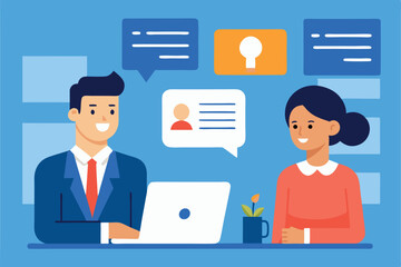 business man with tablet pc