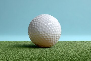 Obraz premium Golf ball mockup