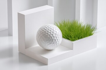 Golf ball mockup