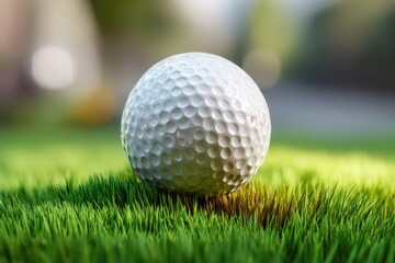 Obraz premium Golf ball mockup
