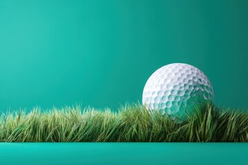 Golf ball mockup