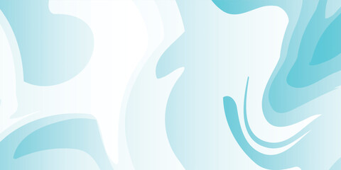 green abstract lines wave art for banner. futuristic design. eps 10