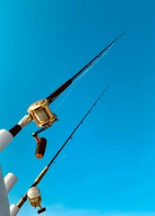 Obraz premium fishing rod and reel