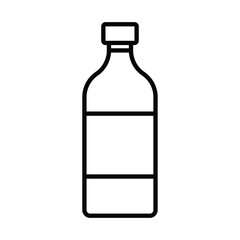 Bottle icon simple flat icon vector symbol