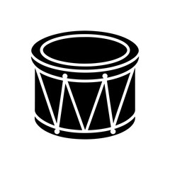 drum icon on white background  .svg