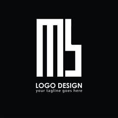 MB MB Logo Design, Creative Minimal Letter MB MB Monogram