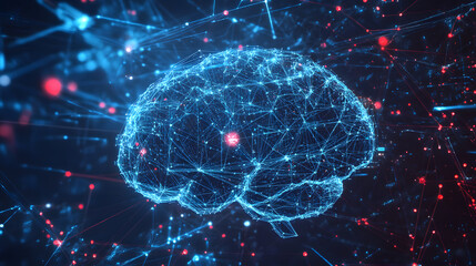 Digital Brain Network: A Visualization of Neural Connections and Data Flow