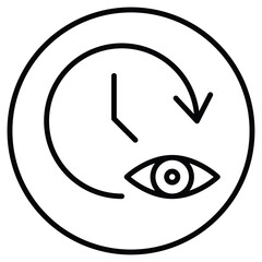 Predict, forecast icon simple flat icon vector symbol