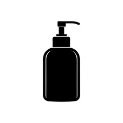 soap dispenser icon on white background  .svg