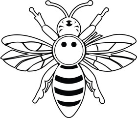 bee illustration