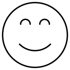Obraz premium Winking eye icon simple flat icon vector symbol
