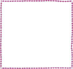 hand-drawn frames with wavy circle in trendy, vintage styles. Vector playful border frames for trendy invitations, cards