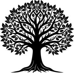 Obraz premium tree vector art & Illustration
