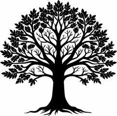 Obraz premium tree vector art & Illustration