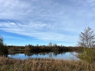 lake and sky