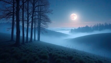 Fototapeta premium sunrise in the forest