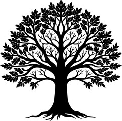 Obraz premium tree vector art & Illustration