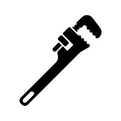 monkey wrench glyph icon © Noni