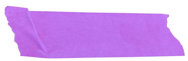 Purple Grungy Masking Tape Title Bar Lower Third with Rough Cut Ends and Shadow for Depth – Editable Template for Use in Premiere Pro, Final Cut, or After Effects