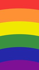 Pride Rainbow Circles Vertical Transitions 1 MOGRT 505