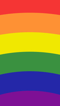Pride Rainbow Circles Vertical Transitions 1 MOGRT 505