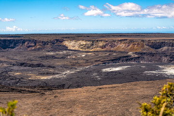 Halemaʻumaʻu Crater View from Kīlauea Iki Overlook, Hawaii Volcanoes National Park