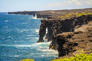 Where Lava Meets the Pacific: Sea Arch Viewpoint in Hawaii