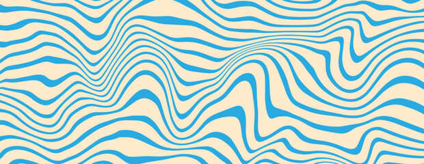 Abstract background with colorful waves vector illustration