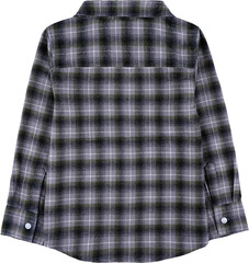 gray plaid shirt