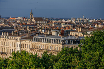 Fototapeta premium Bordeaux an der Garonne in Frankreich