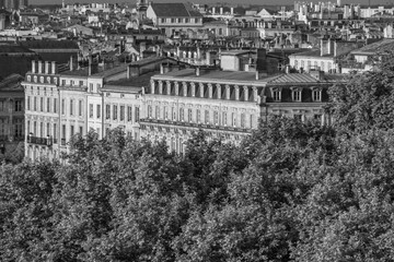 Bordeaux und die Garonne in Frankreich