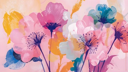 watercolor flowers watercolor painting