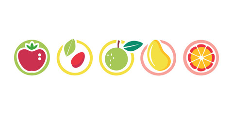 colorful easter eggs on white background