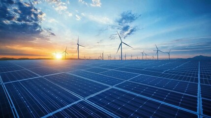 Evaluate the potential of investing in renewable energy. 