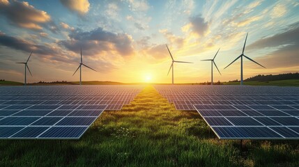 Evaluate the potential of investing in renewable energy. 