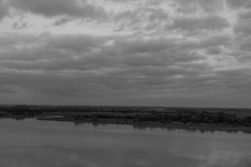 Die Garonne bei Bordeaux in Frankreich