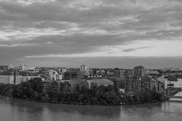 Morgenstimmung an der Garonne bei Bordeaux