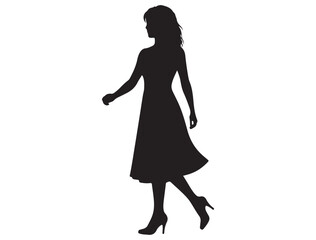 FEMALE MODEL SILHOUETTE