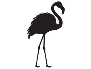 Obraz premium FLAMINGO SILHOUETTE
