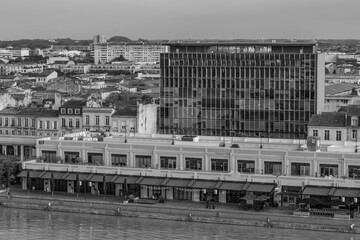 Bordeaux an der garonne in Frankreich