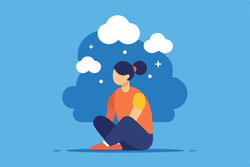 girl skiing on the snow