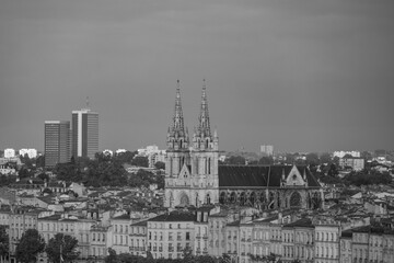Bordeaux an der garonne in Frankreich